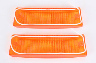 Lichtscheiben - Satz (2 St.) - Blinker vorne - extra orange