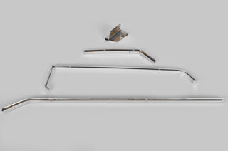 Zierleisten-Set Türtaschenverkleidung/ Ablagekasten links - 911/912 1965-73