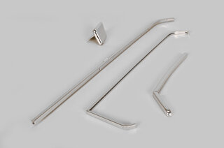 Zierleisten-Set Türtaschenverkleidung/ Ablagekasten links - 911/912 1965-73