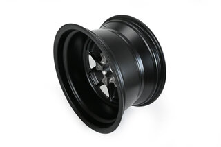 Classic Design Wheel - 9 x 16 ET 15 - Black Satin Center + Polished Lip
