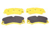 Racing Brake Pad Set - PAGID - RS29 -FRONT - Steel Brakes convertion / PCCB Calipers (18.5mm)