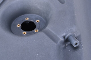 Réservoir à essence 85 L pour 911 RS, plastique comme origine, gris