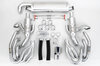 Ligne d'échappement "Brombacher" 964( Tiptronic ) inox à 100 cellules (version export) avec chauffag