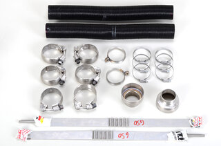 Ligne d'échappement "Brombacher" 964( Tiptronic ) inox à 100 cellules (version export) avec chauffag