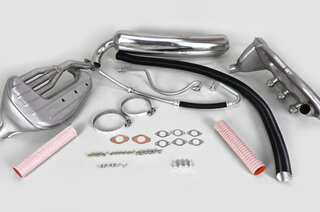 Free-flow kit 911 SC 80-83 version US (1 sortie Ø70mm ) échangeurs inox SSI  uniquement pour les USA