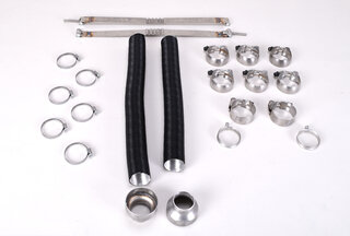 Exhaust System 964 - Custom - 100 Cell - 2 Outlet / 2 Bung - With Heat - Tip W/O Logo + W/O Polish