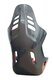 RECARO PODIUM CF, Polsterpads M - Alcantara Schwarz- Leder Rot, mit FIA/ABE, Fahrerseite