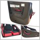 RECARO PODIUM CF, Polsterpads M - Alcantara Schwarz- Leder Rot, mit FIA/ABE, Fahrerseite