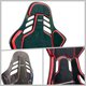 RECARO PODIUM CF, Polsterpads M - Alcantara Schwarz- Leder Rot, mit FIA/ABE, Fahrerseite
