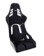 Recaro Podium CF - Driver Side - Large - Carbon + Black Perlon Velour Pads - Track or Street
