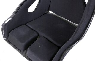 Siège RECARO PODIUM CF - M - tissus noir (homologation FIA et TUV ) conducteur