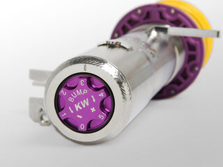 KW suspension réglable " Variant 3 " , Inox - 997 C2, C2S ( Coupe avec PASM )