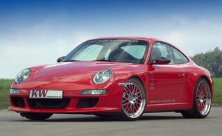 KW suspension réglable " Variant 3 " , Inox - 997 C2, C2S ( Coupe avec PASM )
