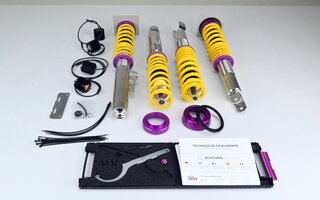 KW Gewindefahrwerk Variante 1 Inox - 997 C2 / C2S ( mit PASM )
