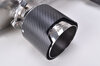 Klappen-Abgasanlage "Brombacher" 991.2, 200 Zellen HD Kats, Carbon-Blenden (nur PSE)