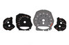 Instrument Face Set 991.2 GT3 RS - Black / Grey Tach - PDK - MPH - OEM Orange Tickmarks