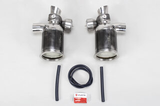 Valved Sport Catalytic Set 991.2 GT2 RS - Capristo - 250 Cell Cats