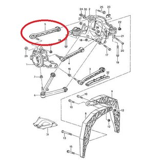 Rear Upper Camber Link 993 - New