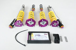 KW Coilover Suspension 3-way adjustable inkcl. Top mounts