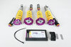 KW Coilover Suspension 3-way adjustable inkcl. Top mounts