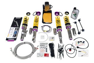 KW Coilover Suspension Kit Variant 3 with HLS 4 Hydraulic Lift System - 997 Turbo/S