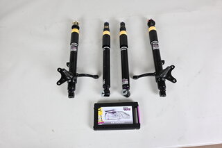 KW Sport Damper Set, Variant 3 "Steel- cink" - 911 ( 74-89 ), higher steering-knuckle