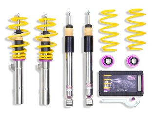 KW Coilover Suspension Kit Variant 3 Inox incl cancellation kit for electr. dampers - 95B Macan PASM