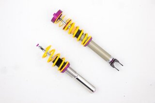 KW Doppelfeder-Gewindefahrwerk Variante 3, Inox -  OHNE PDCC
