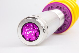 KW Doppelfeder-Gewindefahrwerk Variante 3, Inox -  OHNE PDCC