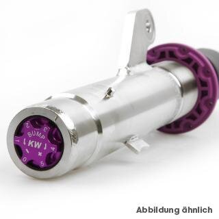 KW Doppelfeder-Gewindefahrwerk Variante 3, Inox - 997 GT2 / RS ( Mit PASM )