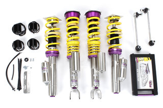 KW suspension réglable " Variant 3 " , Inox - 997 C4, C4S, Turbo ( Coupe - avec PASM )