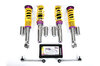 KW Doppelfeder-Gewindefahrwerk Variante 3, Inox - 997 C4 / C4S, Turbo ( Coupe - OHNE PASM )