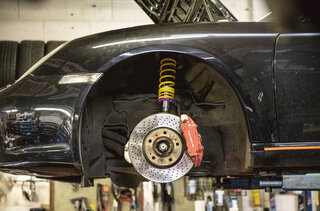 KW coilover kit Variant 1 "inox-line" - 987 Boxster / Cayman
