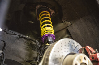 KW coilover kit Variant 1 "inox-line" - 987 Boxster / Cayman