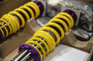 KW coilover kit Variant 1 "inox-line" - 987 Boxster / Cayman