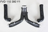 High Performance Y-charge pipe kit 991.1 Turbo / S
