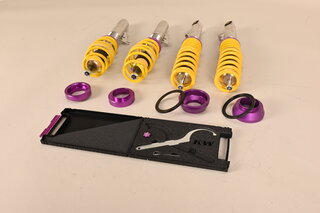 KW suspension réglable ,Variant 1, Inox - 996 C2
