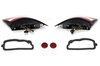 LED Taillight Set 987.1 Boxster / Cayman - Red / Crystal - European ECE Approved for Street Use - E4