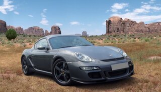 Front Bumper 987.1 Cayman / S - RS Tribute - GRP - Manual Trans. - W/O Headlight Washers