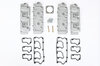 FVD Brombacher Complete Upper & Lower Billet Valve Cover Set | Porsche 964 | Silver