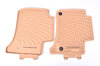 958 Cayenne 10- with add. A/C O.E. Coupe Floor Mats (gumm)- LUXORBEIGE