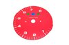 Fond de compte-tours rouge indien 964/993 (sport jusqu'à 8600 T/mn sans fenêtre pour ordinateur