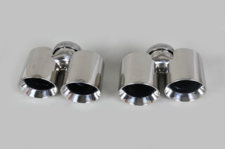 Jeu de sorties 997 ( 3,6L ) "S-Look" Ø 2x 90mm ( Non S )