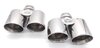 Jeu de sorties 997 ( 3,6L ) "S-Look" Ø 2x 90mm ( Non S )
