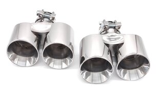 Jeu de sorties 997 ( 3,6L ) "S-Look" Ø 2x 90mm ( Non S )