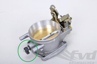 Butée en aluminium - axe de remplacement pour papillon 964 -1989-94