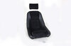Classic RS Sport Seat - Black Leather Bolsters / Black Corduroy Inserts