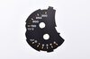 Jeu de cadrans noir/DZM en Racing Yellow 991.2 GT3 switch mp/h avec tableau de bord rouge/orange/ja