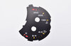 Jeu de cadrans noir/DZM en Racing Yellow 991.2 GT3 switch mp/h avec tableau de bord rouge/orange/ja
