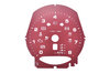 Instrument Face Set 991.2 - Bordeaux Red - PDK - KPH